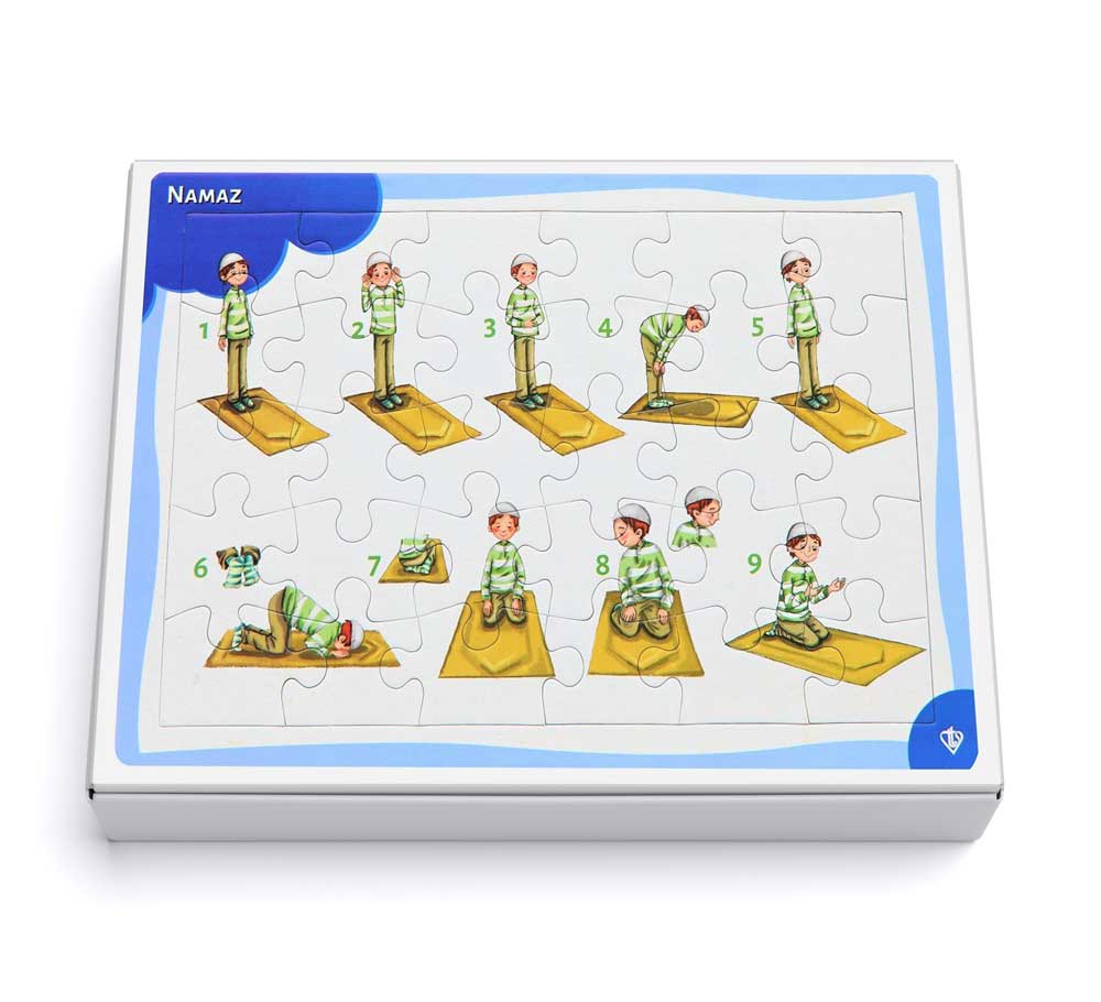 4-6 Yas Namaz Ögreniyorum Erkek 30 Parça Puzzle - Image 6