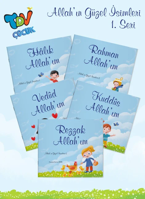 Allahin Güzel Isimleri 1 set 5 Kitap Takim - Image 3