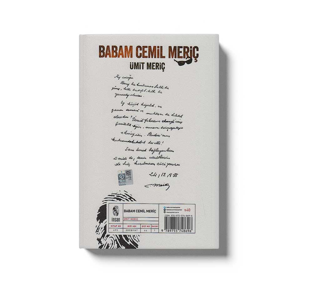 Babam Cemil Meric - Karton Kapak - Image 2