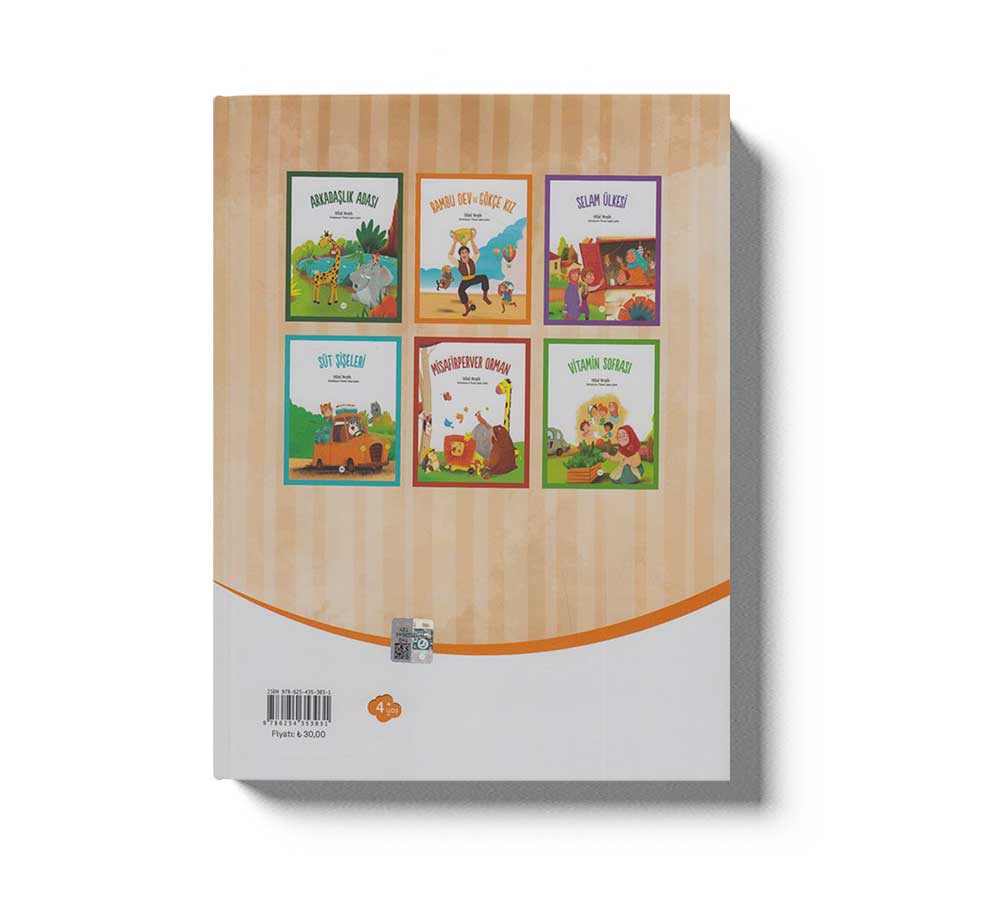 Bambu Dev ile Gökçe Kiz 4-7 Yas - Image 2