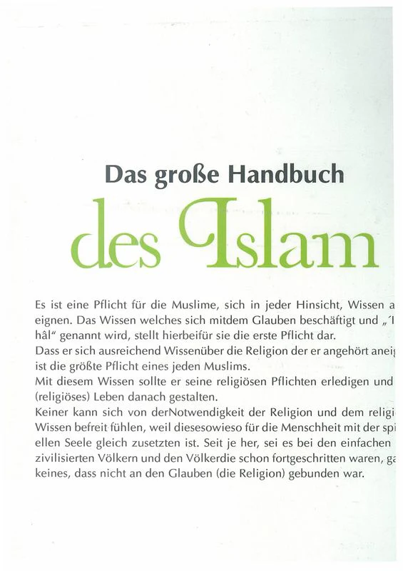 Das Grosse Handbuch Des Islam - Image 2