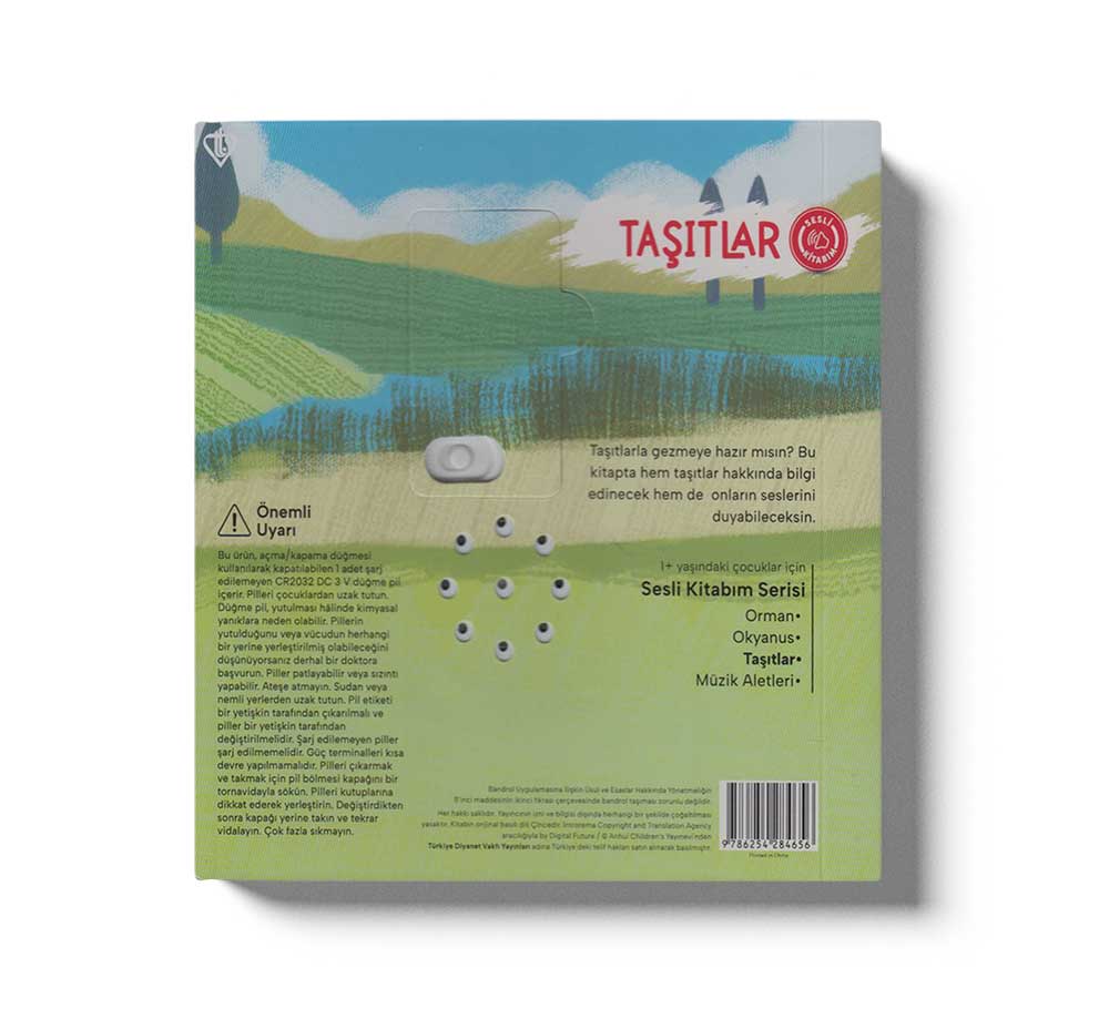 Dokun ve Dinle Sesli Kitabim Tasitlar - Image 4
