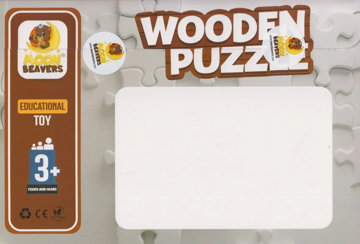 Egitime Yardimci Oyuncak Ahsap Afetler Puzzle 3 Yas ve Üzeri - Image 3