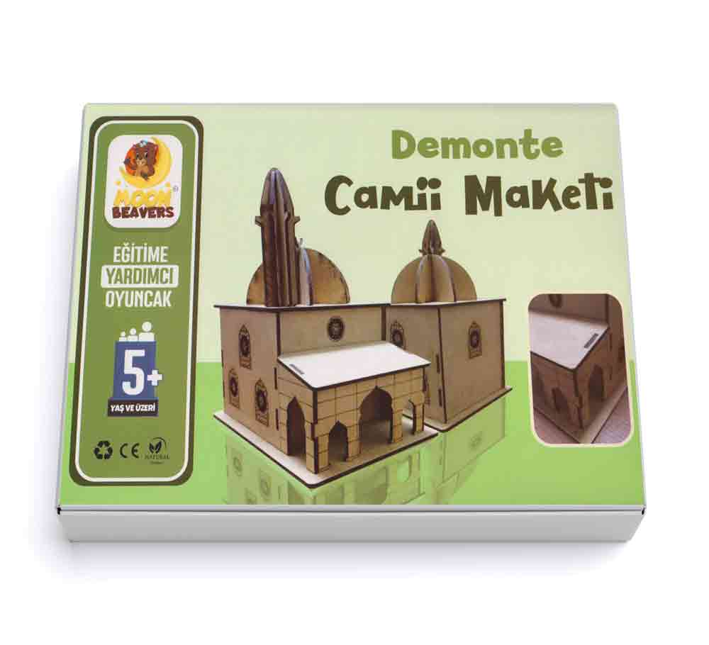 Egitime Yardimci Oyuncak Ahsap Demonte Cami Maketi 5 Yas ve Üzeri - Image 2