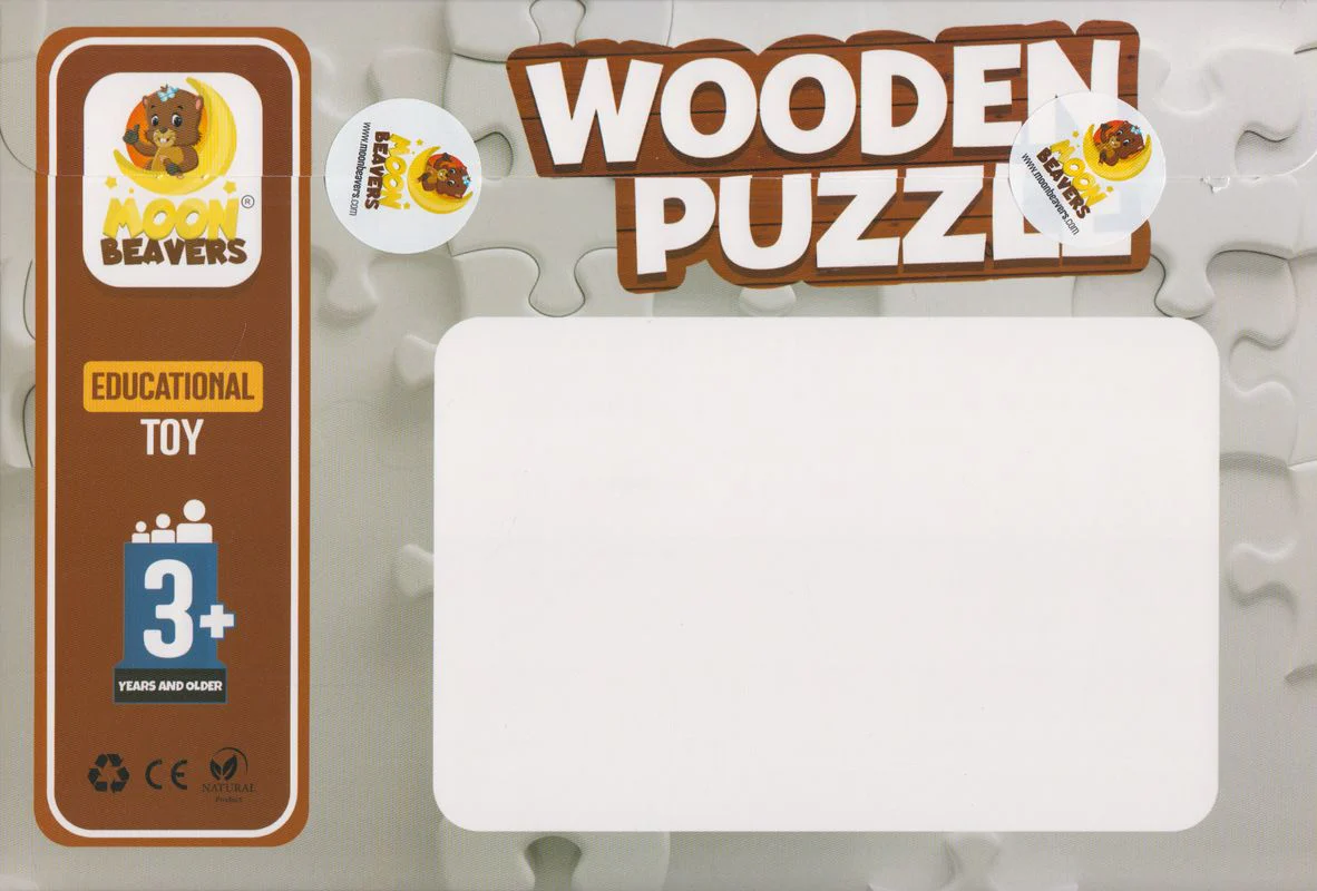 Egitime Yardimci Oyuncak Ahsap Hayvanlar Puzzle 3 Yas ve Üzeri - Image 4