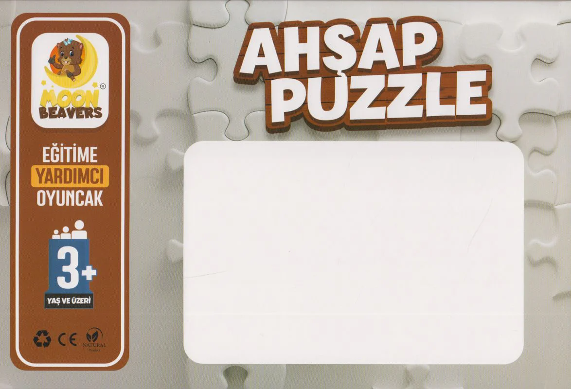 Egitime Yardimci Oyuncak Ahsap Ramazan Puzzle 3 Yas ve Üzeri - Image 2
