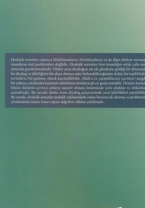 Ekolojik Sorunlara Teolojik Yaklasimlar - Image 4