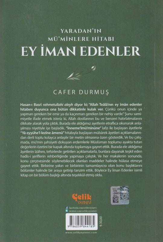 Yaradan' ın Mü'minlere Hitabı Ey İman Edenler - Image 4