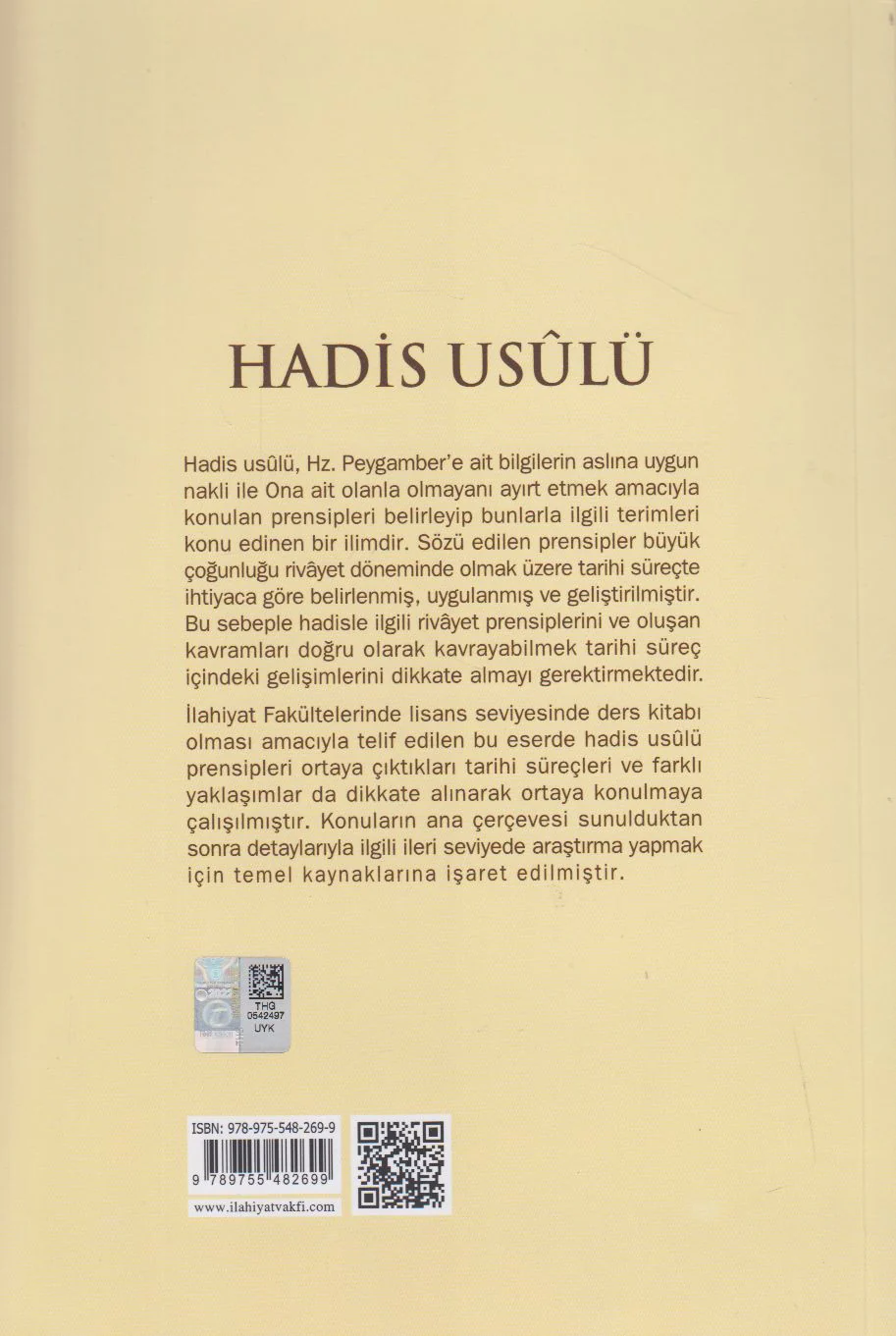 Hadis Usulü - Image 2