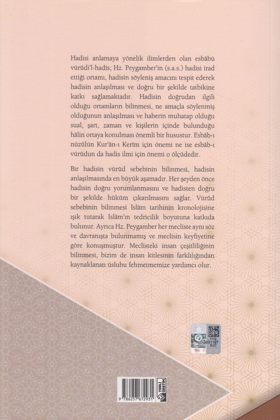 Hadisleri Anlama Yöntemi Olarak Esbabi Vürüd - Image 2