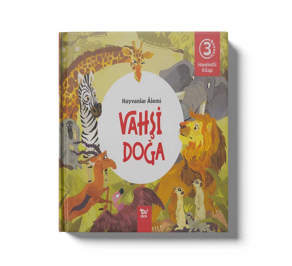 Hareketli Kitap 3d Hayvanlar Alemi Vahsi Doga - Image 2