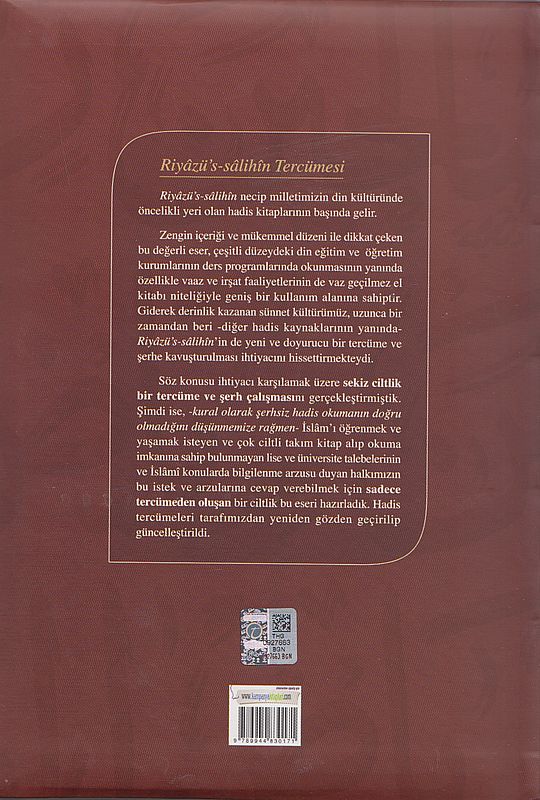 Imam Nevevi - Riyazüs Salihin - Tercümesi - Image 2