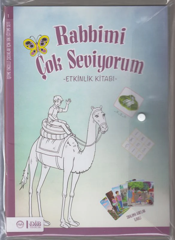 Isitme Engelli Cocuklar Icin Din Egitimi Seti 6 Kitap Rabbimi Cok Seviyorum Etkinlik Kitabi - Image 7
