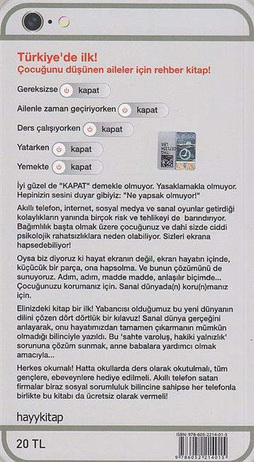 Kapat Cocuklari Sanal Dünyada(N) Koruma Kilavuzu - Image 2