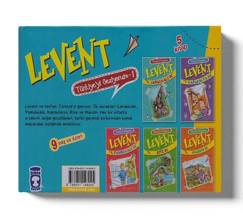 Levent Türkiyeyi Geziyorum 1 Set 1-5 Kitap - Image 4