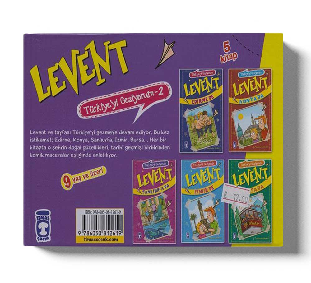Levent Türkiyeyi Geziyorum 2 Set 1-5 Kitap - Image 3