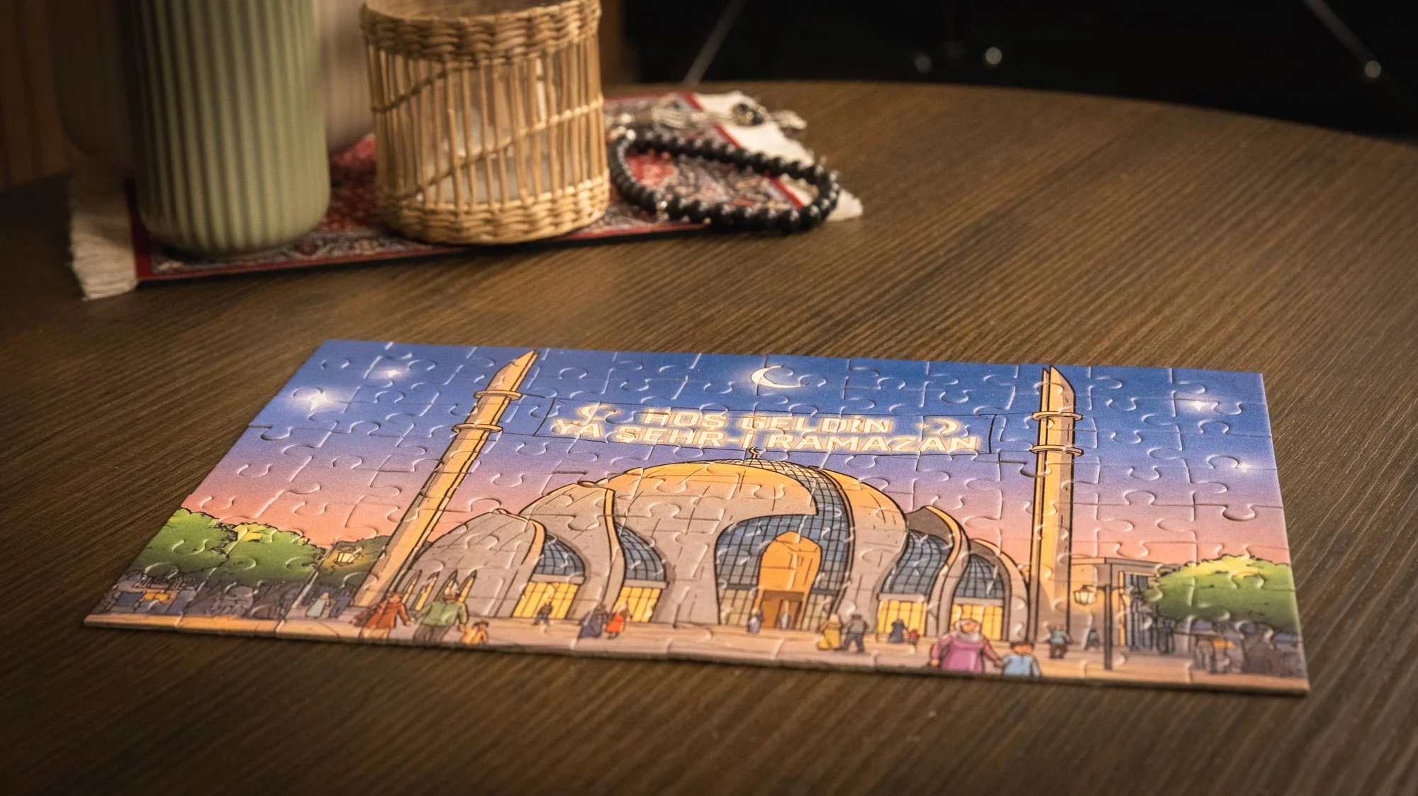 Puzzle Hos Geldin Ya Sehri Ramazan Küçük Boy (96 Parça - DIN A4) V 034 - Image 2
