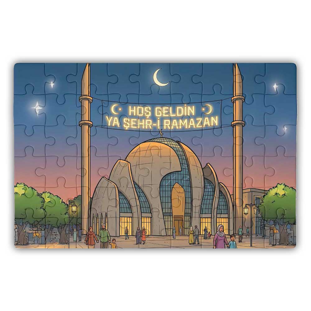 Puzzle Hosgeldin Ya Sehri Ramazan Büyük Boy (192 Parça - DIN A3) V 033 - Image 2