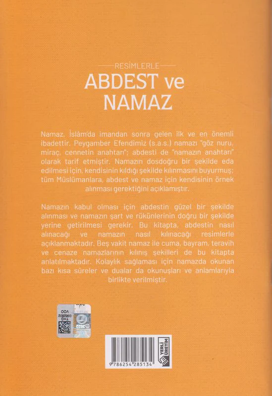 Resimlerle Abdest ve Namaz Hafiz Boy - Image 3