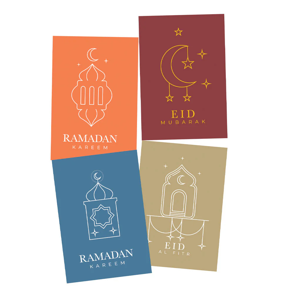 Tebrik Kartları / Geschenkkarten 4er Set V017 - Image 3