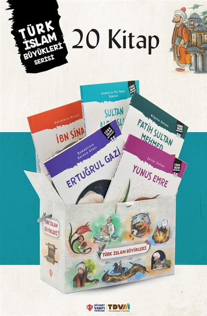 Türk Islam Büyükleri Serisi 20 Kitap Set